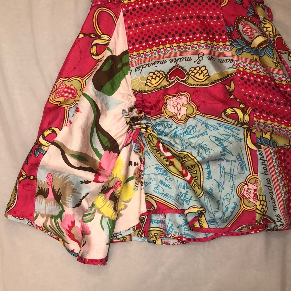 Oilily girls kids dress     100% silk - Picture 3 of 8